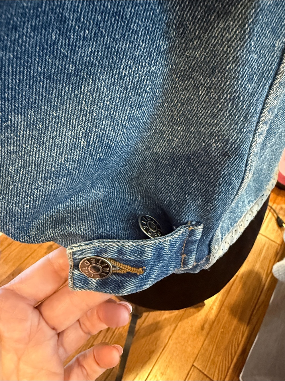 Vintage The Limited denim vest - Picture 7 of 8